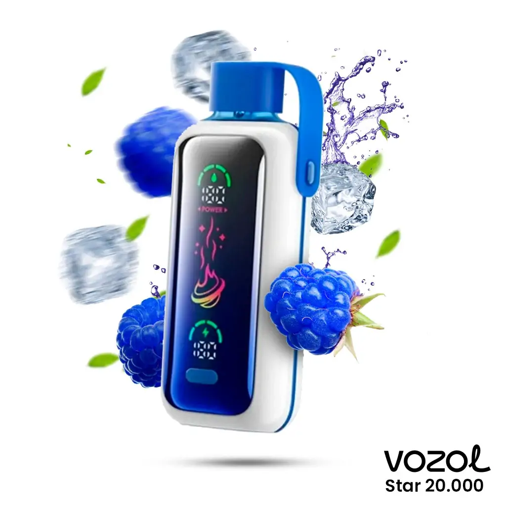 vozol-star-20000-blue-razz-ice Vozol Star 20000 Bluerazz Ice - Görsel 1