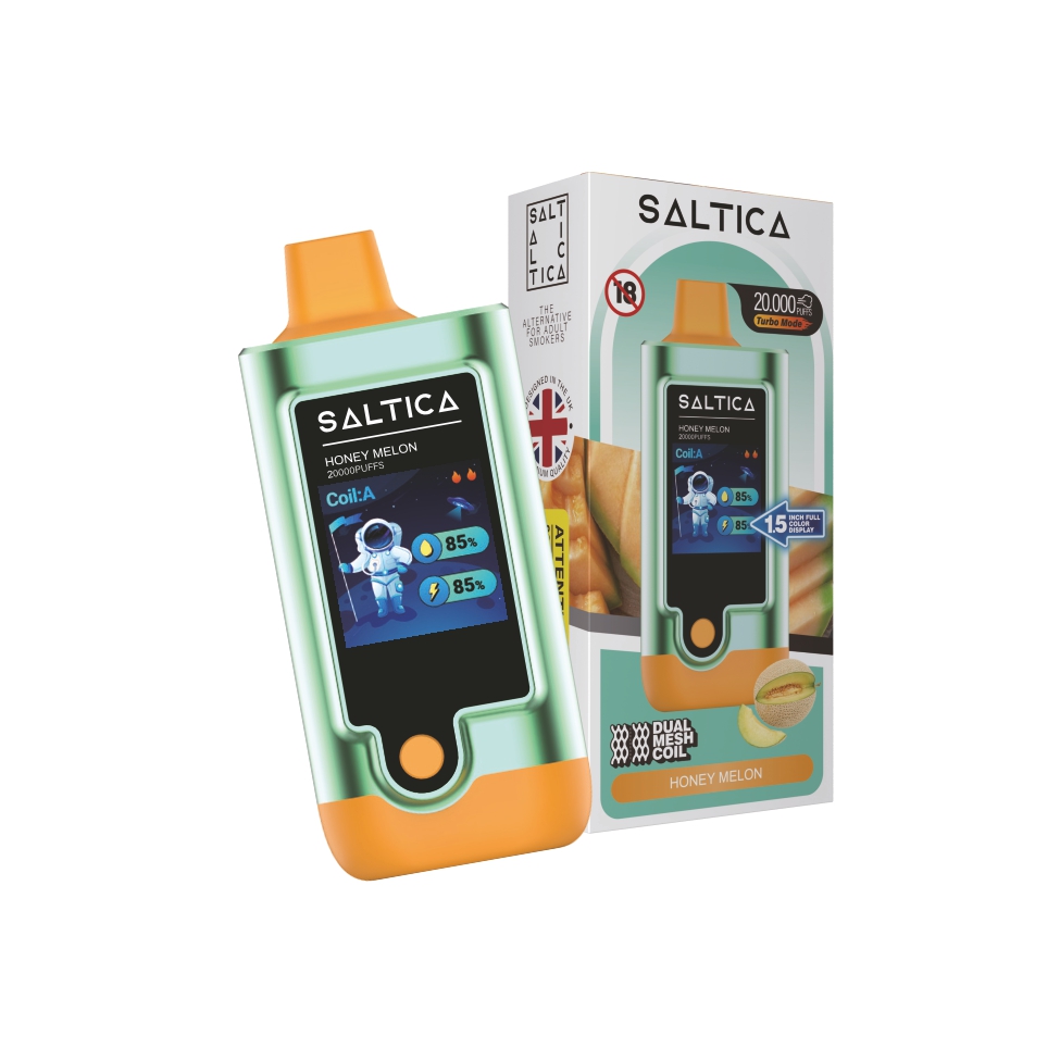 Saltica-Digital-20000-Honey-Melon3.jpg Saltica 20000 Puff Honey Melon - Görsel 1