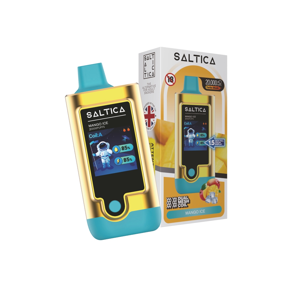 Saltica-Digital-20000-Mango-lce3.jpg Saltica 20000 Puff Mango lce - Görsel 1