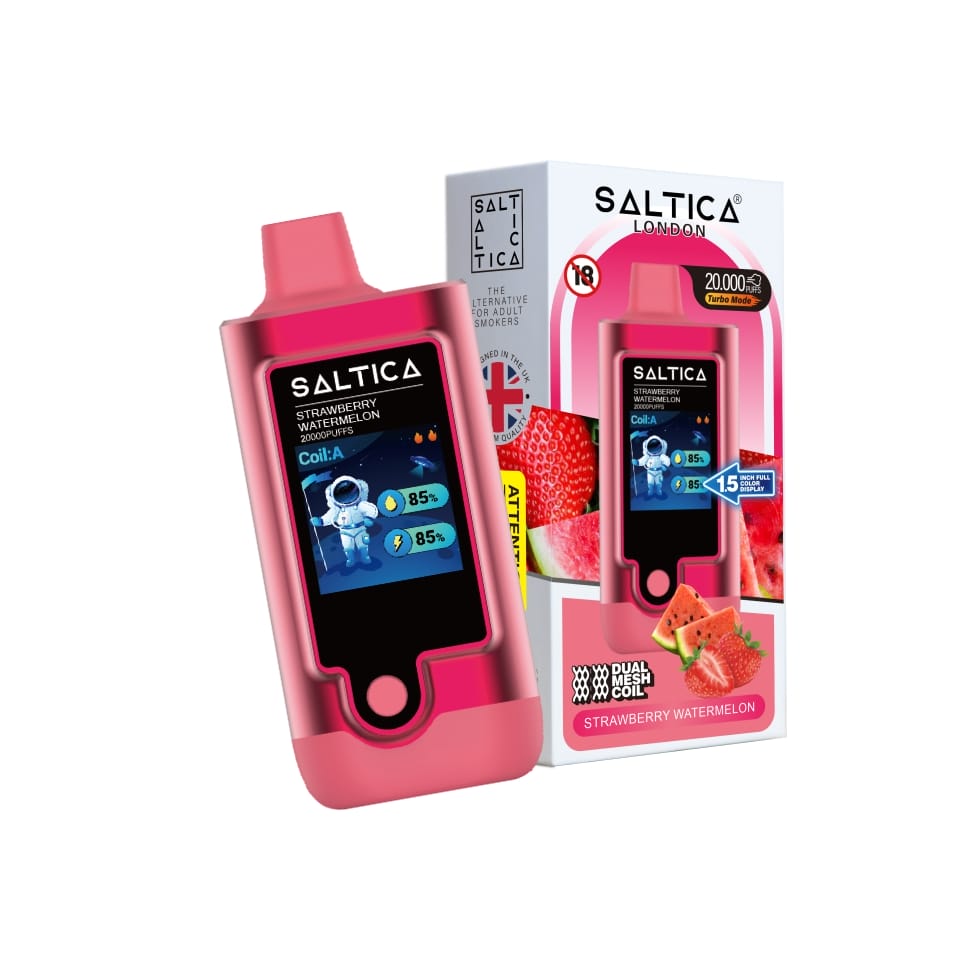 Saltica-Digital-20000-Strawberry-Watermelon-3.jpg Saltica 20000 Puff Strawberry Watermelon - Görsel 1