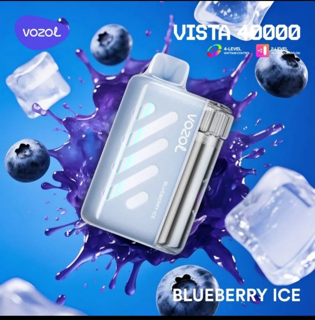 Vozol-Vista-40K-blue-berry-ice Vozol Vista 40000 Blueberry Ice