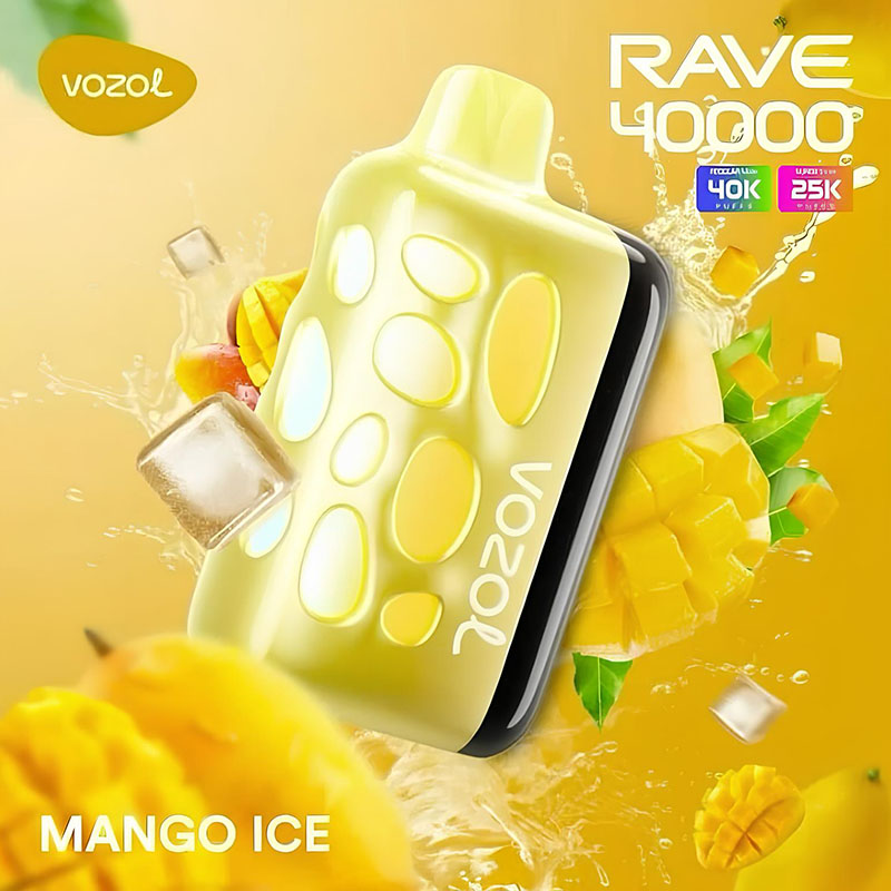 vozol-rave 40000- mango-ice-gorsel Vozol 40000 Mango İce