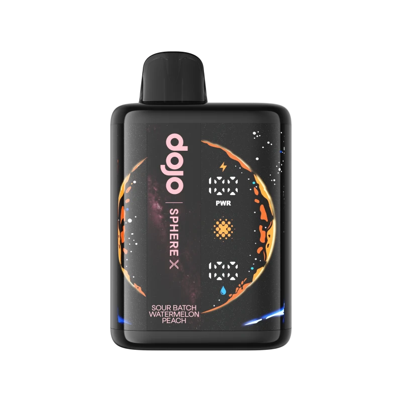 Dojo-Sphere-X-40000-Sour-Batch-Watermelon-Peach.webp Dojo Sphere X 40000 Sour Batch Watermelon Peach - Görsel 1