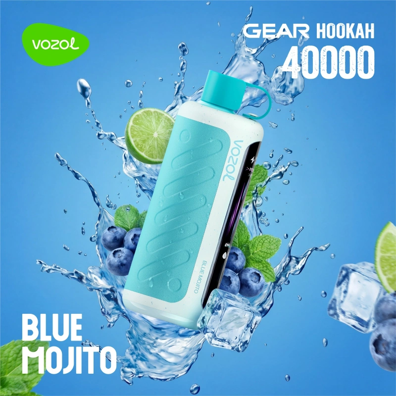 Vozol-Gear-Hookah-40000-Puffs-Blue-Mojito Vozol Hookah 40000 Blue Mojito