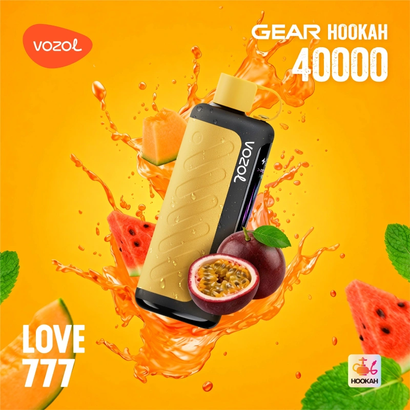 Vozol-Gear-Hookah-40000-Puffs-Love777 Vozol Hookah 40000 Love 777