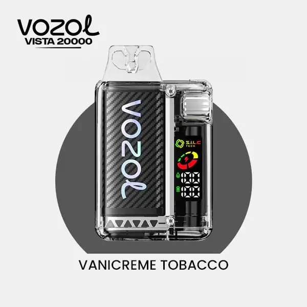 Vozol Vista 20000 Vanicreme Tobacco
